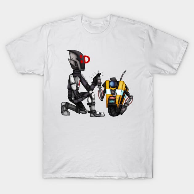 Borderlands High Five T-Shirt by CaptainShivers